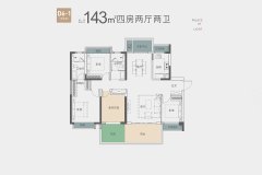 长沙保利和光尘樾户型图,长沙保利和光尘樾房型图,保利和光尘樾原始户型图大全 - 安居客