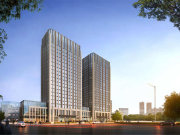 哈尔滨道里群力板块绿地中央广场中央寓楼盘新房真实图片