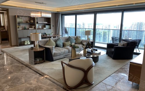 套内226㎡大平层样板间实拍兰园现房带装修大平层欢迎致电咨询