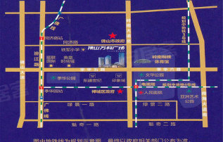 佛山万科广场规划图图片