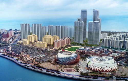 融创青岛东方影都动态:俯瞰星光岛.-青岛安居客