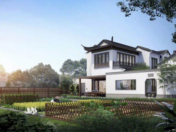 绿城梓山湖桃李春风