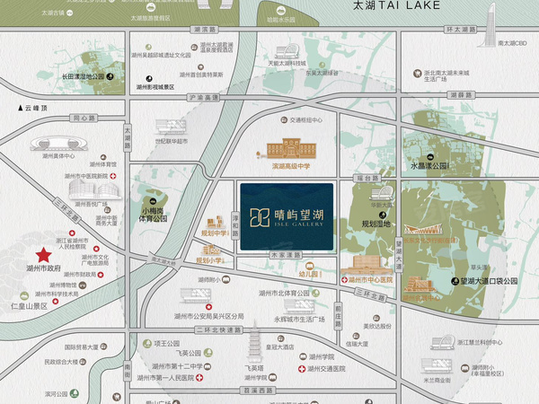 晴屿望湖,湖州晴屿望湖房价,楼盘户型,周边配套,交通地图,前庄路与瑶台路交界处 - 安居客