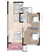 襄阳天悦城户型图,襄阳天悦城房型图,天悦城原始户型图大全 - 安居客