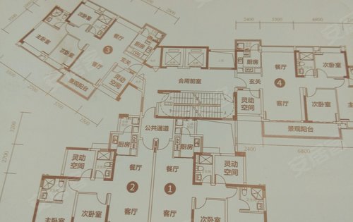 南沙水恋户型图