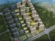 西安经济开发区文景路沿线绿城桂语蘭庭楼盘新房真实图片