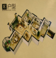 轩和澜山观邸楼层平面图