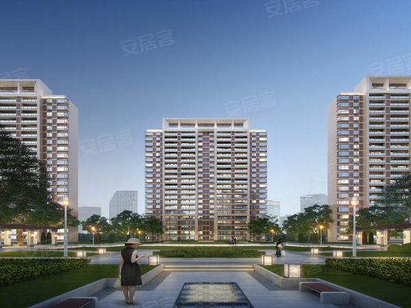 铅山友邦壹号院楼盘建筑物外景