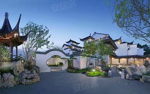 建发新中式园林展示