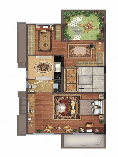 金辉耀江府户型图