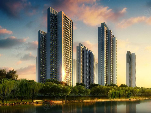 融创九重锦楼盘建筑物外景