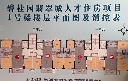 碧桂园小区人才公寓114-118平方平面图