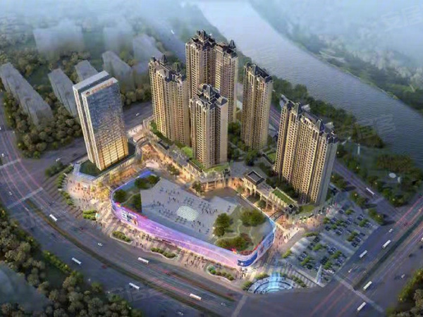 路桥·锦绣mini居公寓楼盘建筑物外景