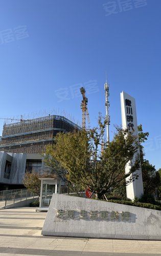 华地伟星龙川时代商业,住宅  施工现场