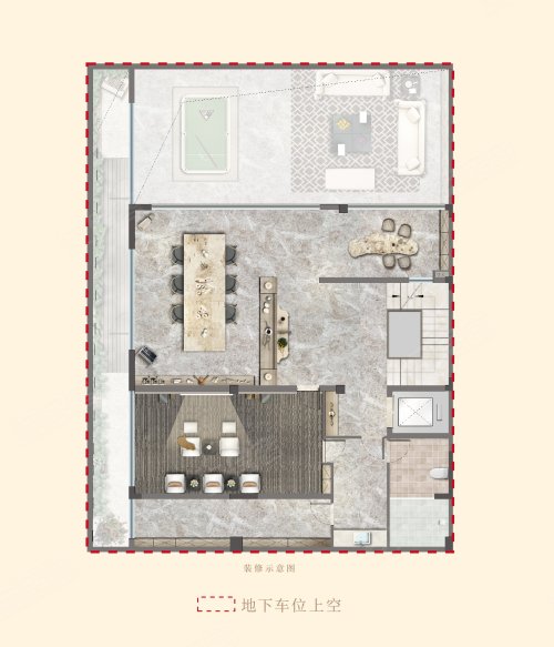 绍兴棠颂和鸣388㎡户型,绍兴棠颂和鸣别墅约388.00平米户型图,朝南朝向 - 绍兴安居客