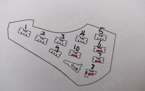 小区楼栋分布,6,7,10首推小伙伴速来集结