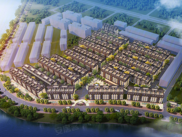 田阳领秀城鸟瞰图