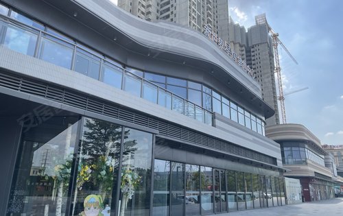 新世界星辉最新进度外立面好快哦期待所有楼栋贴好凯旋红后的效果