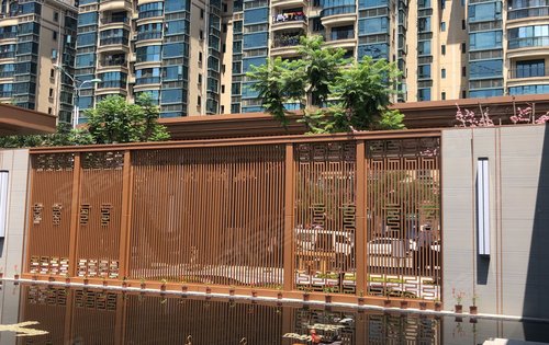 售楼部正大门屏风