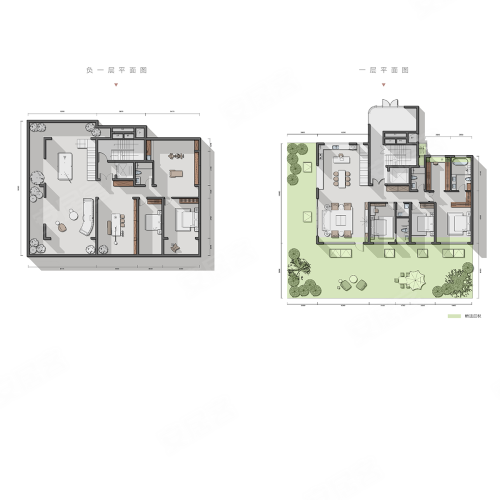 鹏宇壹号院E3户型,鹏宇壹号院4室2厅2卫1厨约120.00平米户型图,朝南北朝向 - 赤峰安居客