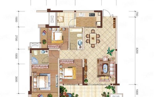 南滨上院经典户型