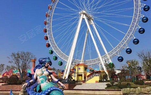 华侨城欢乐谷开业咯,住在这里欢乐多多. 现有房源在售89-135平,均价2.