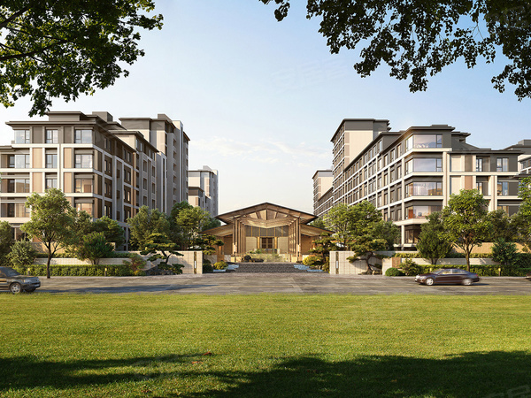 万科东庐楼盘建筑物外景