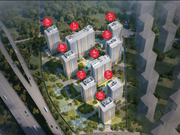 建杭潮观平澜府,杭州建杭潮观平澜府房价,楼盘户型,周边配套,交通地图,观潮路与渡口路交汇处 - 安居客