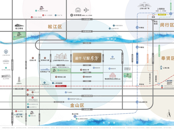 新华星耀东方，上海新华星耀东方房价，楼盘户型，周边配套，交通地图，镇亭浩路与红梓路东北角（亭新中学东侧） - 安居客