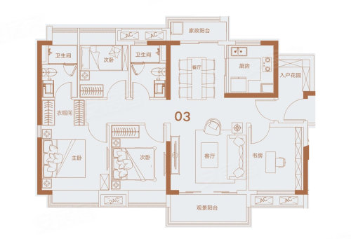 融創御府戶型圖