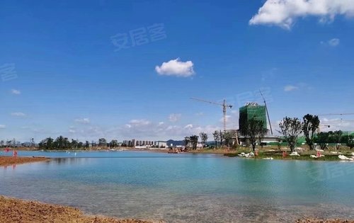 华润置地未来之城动态:东安湖实景看过来-成都安居客
