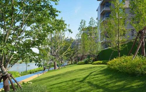 恒大小区园林可踩踏草坪