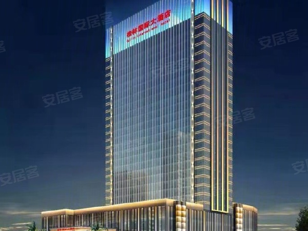 桂林国际大酒店楼盘建筑物外景