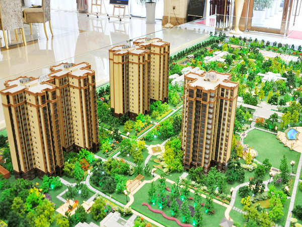 蓝润华府春天蓝润华府春天沙盘——楼栋