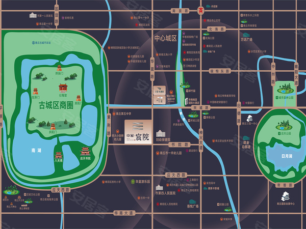 中冠宸院，商丘中冠宸院房价，楼盘户型，周边配套，交通地图，宋城路和华夏路交汇处南100米路西 - 安居客