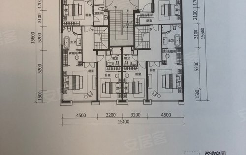 融创红岛湾在售叠拼别墅房源不多户型图如下