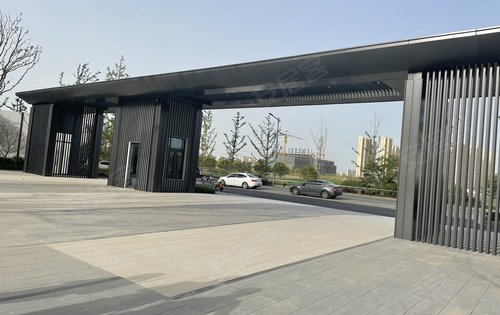 小区入户大门,单进双出,大气之美