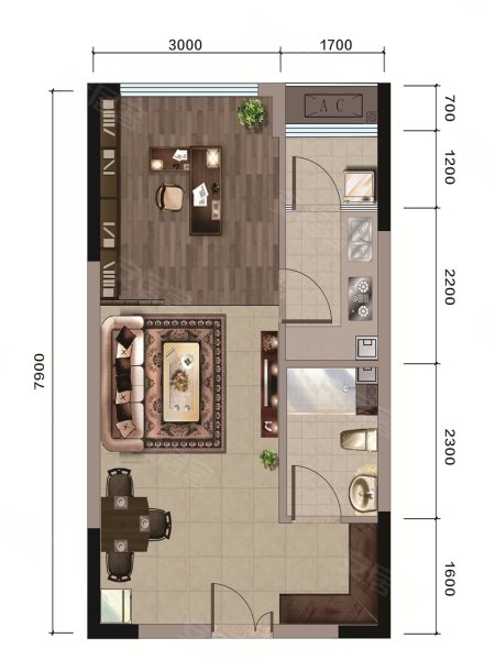 洲际健康城户型图