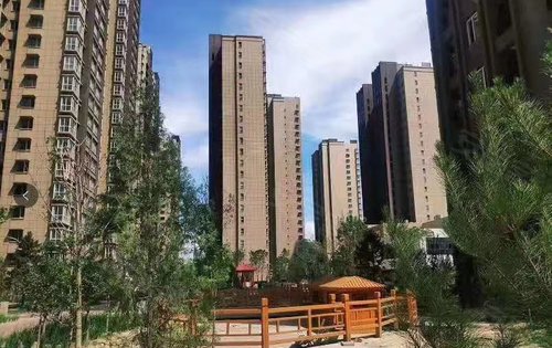 宁港城动态:宁港城小区门口,绿化,楼栋,在里面展示图.-银川安居客