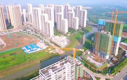 碧桂园经开城动态:经开城鸟瞰图-武汉安居客