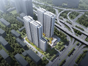 西安未央区北二环汉京城6号楼盘新房真实图片