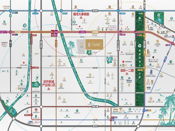 铁建越秀·高新璞悦,西安铁建越秀·高新璞悦房价,楼盘户型,周边配套,交通地图,科技路与鱼化三路交汇向南200米 - 安居客