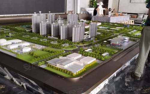 售楼处的沙盘
