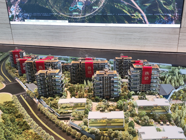 华润置地济南望雲规划沙盘