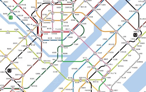 武汉未来地铁线路规划杨园站400米
