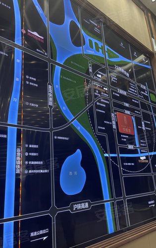 江都碧桂园悦都荟区位沙盘