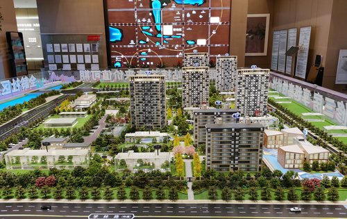 新站高新区悦湖新著小户型三房户模带您品鉴