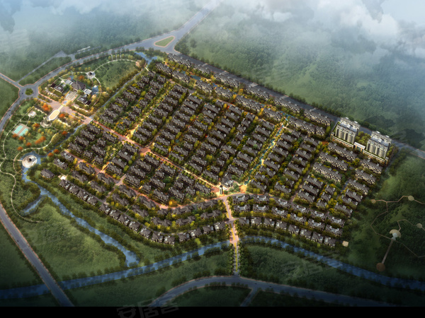 香龙湾楼盘建筑物外景