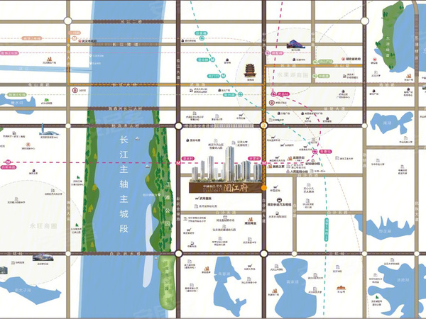 中建壹品宏泰阅江府,武汉中建壹品宏泰阅江府房价,楼盘户型,周边配套,交通地图,白沙洲大道与白沙四路交汇处 - 安居客