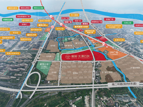 榕发北源云筑，福州榕发北源云筑房价，楼盘户型，周边配套，交通地图，白湖亭·万达旁 - 安居客